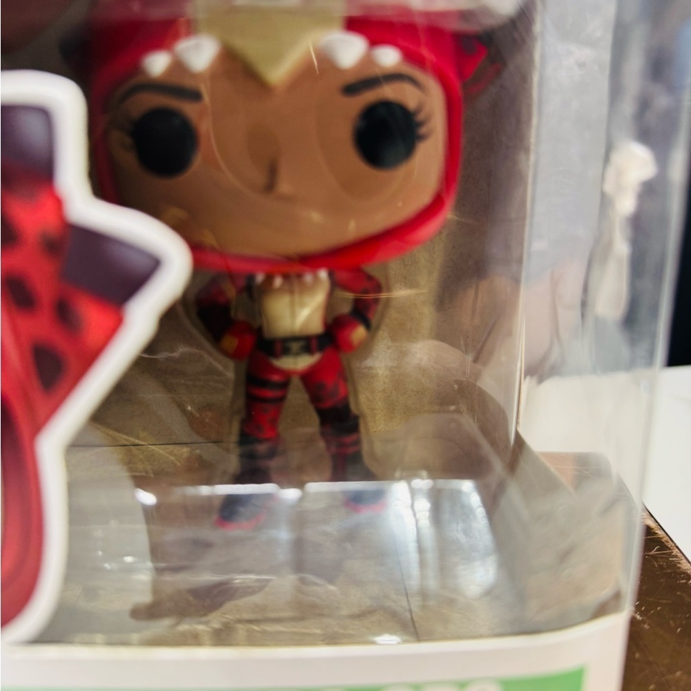 Funko Fortnite Tricera Ops Figure in Red and Black - Picture 7 of 7